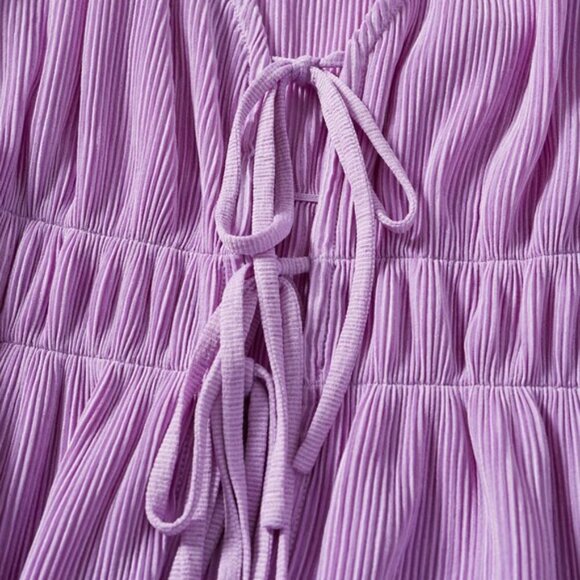 Mango Pleated Blouse With Ruffles - Picture 3 of 9